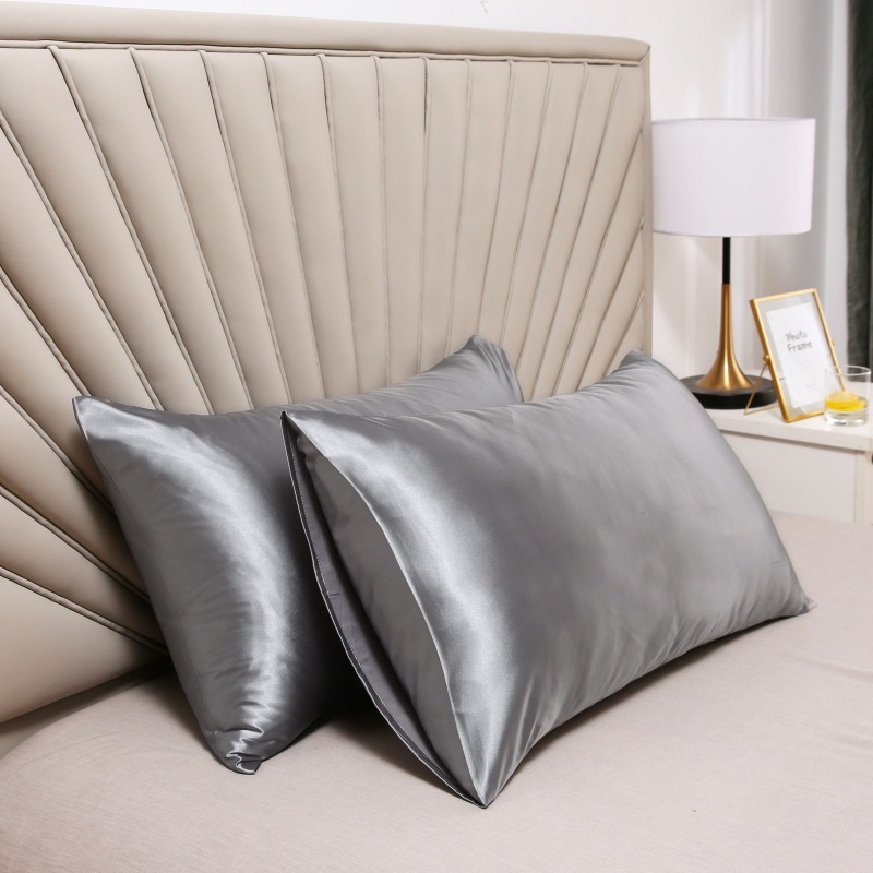 1/2pcs Satin Silk Pillowcase f - đánh giá và giá Silk Pillowcase
