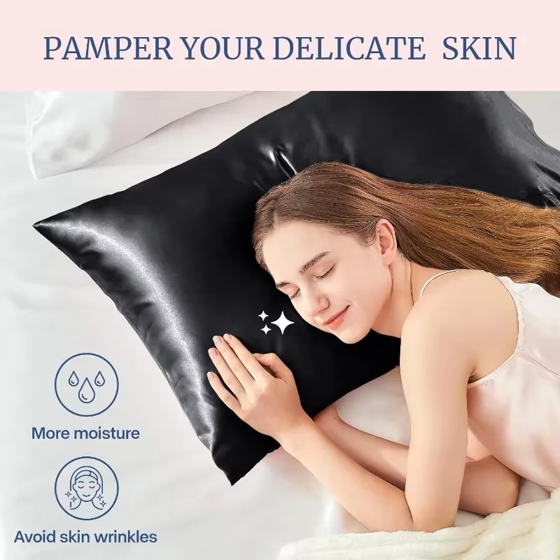 For Women Men 1/2pcs Multi-siz - đánh giá và giá Silk Pillowcase
