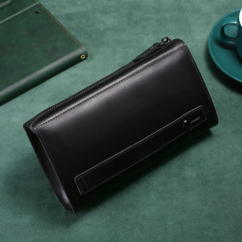 Men's Clutches Long Handbag Bu - đánh giá và giá Leather Wallet Men