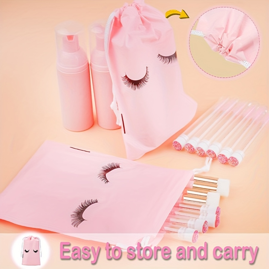 20Pcs Lash Care Kit - 5 Foam P - đánh giá và giá Travel Luggage Set