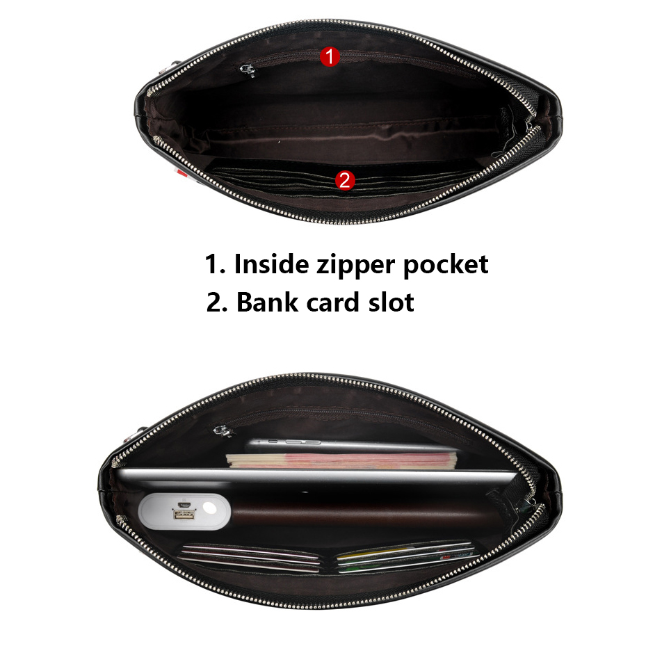 Luxury Brand Business Men Wall - đánh giá và giá Leather Wallet Men