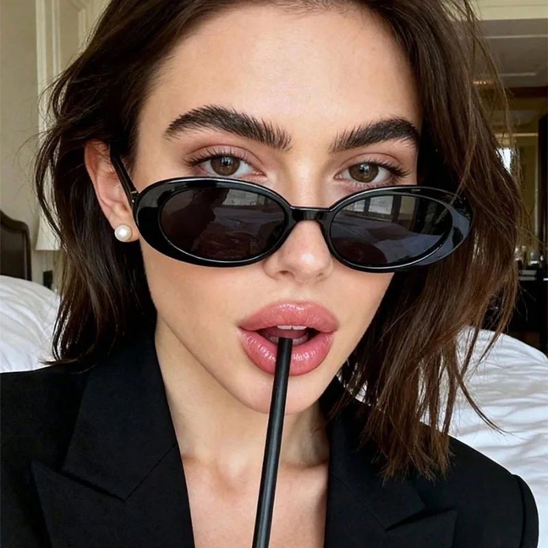 Vintage Oval Sunglasses Women  - đánh giá và giá Sunglasses Uv400