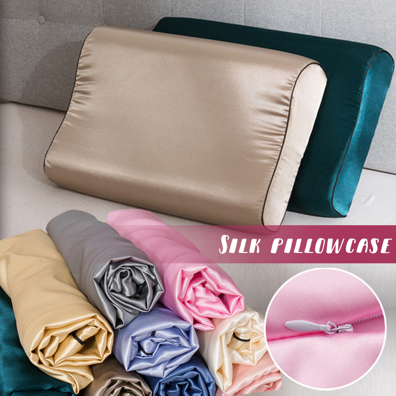 Imitation Silk Satin Latex Pil - đánh giá và giá Silk Pillowcase